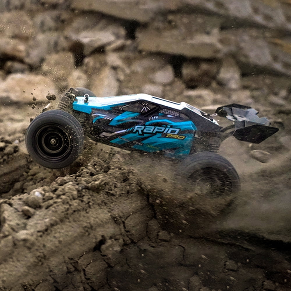 Teeggi 1/16 Fast RC Cars for Adults, Max 45mph Remote Control Car, Brushless Motor Electric Off Road RC Truck, 4WD High Speed Drift RC Car with 3 Lipo Batteries