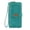 Turquoise, variant on Wrangler Wristlet Wallet Women RFID Blocking Wallet, Card Cases & Money Organizers Large Capacity Bifold Clutch Wallets Ladies Female Card Cash Phone Wallets with ID Window, Brown