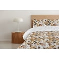 thumbnail image 4 of Ambesonne Botanical Down Alternative Quilt Comforter, Summer Vintage Aster Art, Twin, Cinnamon and Pale Khaki, 4 of 5