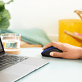 thumbnail image 3 of Logitech Compact Wireless Mouse, Blue, Walmart Exclusive, 3 of 4