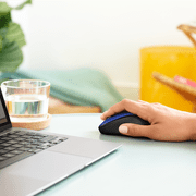 Logitech Compact Wireless Mouse, Blue, Walmart Exclusive