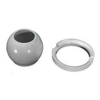 The Pool Supply Shop White Hydroair Balboa Eyeball and Retainer Ring