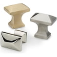 thumbnail image 2 of Ashley Norton MT2232-035-MSB Anvil 1-3/8" Wide Faceted Pyramid Luxury Solid Brass Cabinet, 2 of 3