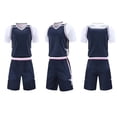 thumbnail image 2 of FUZHIQ Boys Activewear Set-2 Piece Athletic Basketball Shirt and Gym Shorts, Lightweight Breathable Sports Outfit for Boys,3-16 Years, 2 of 6