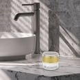 thumbnail image 6 of Unique Bargains 1 Pc Cylindrical Glass Dispensing Bottle for Bathroom 1.05oz Sand Gold Tone, 6 of 6