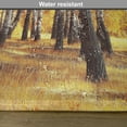 thumbnail image 6 of Ambesonne Forest Place Mats Set of 4, Autumn Leaves Design, Standard Size, Orange Brown, 6 of 6