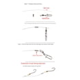 thumbnail image 3 of Accesorios para aparejos de pesca, abrazadera de unión de alambre de tubo de cobre pequeño, clip de línea, abrazadera de línea de pesca Luya, abrazadera de línea de pesca, suministros de pesca., 3 of 5