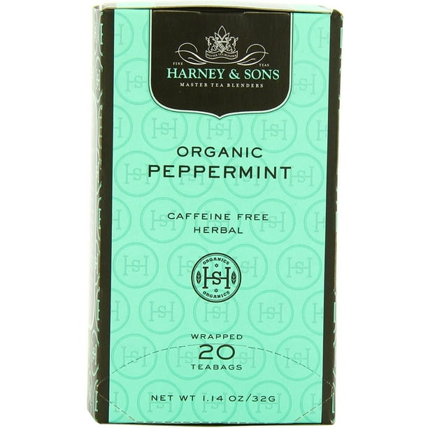 Harney & Sons Organic Peppermint Premium Tea HSF00952