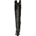 thumbnail image 3 of Sam Edelman Julee Dark Espresso Rounded Wedge Heeled Over The Knee Fashion Boots (Dark Espresso, 8), 3 of 6