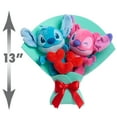 thumbnail image 3 of Disney Stitch Valentine 13-inch Medium Plush Bouquet, 2 Stuffed Animals Included, Kids Ages 2 up, 3 of 6