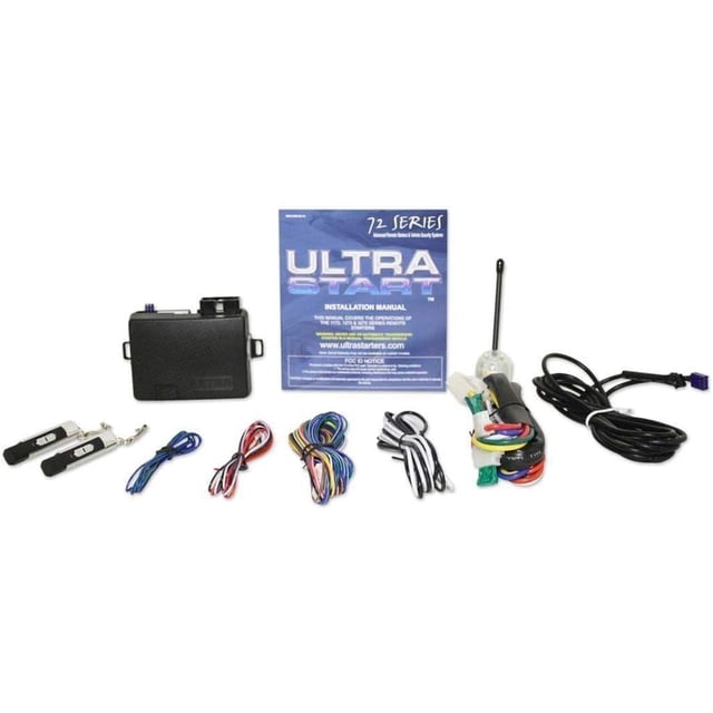 Ultrastart U1172-xr Pro 2,800 Foot Range 1-button Remote Car Starter/keyless Entry Combo with Metal Remotes