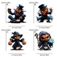 thumbnail image 5 of Dserhfy Car Mirror Hanging Accessories Spooky Pumpkin Man 2D Acrylic Rear View Mirror Pendant Flat Auto Interior Halloween Decoration for Car Backpack, 5 of 8