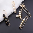 thumbnail image 5 of ZILEFSILK 14 Pcs Pearl Brooch Pins For Women Fashion Kawaii Safety Decorative Pins Set Aesthetic, 5 of 7