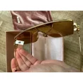 thumbnail image 4 of MIU MIU SMU 51ZS Gold Geometric Sunglasses, 4 of 6