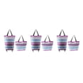 thumbnail image 2 of Wosthever Bolsas de compras para una amplia gama de usos Gran capacidad y plegable Multifuncional Amplia aplicación Happy ribbon Type1 NO1, 2 of 6