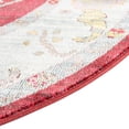 thumbnail image 6 of Unique Loom Paragon Collection Area Rug - Daneker (8' 2" x 10' Oval Red/Ivory), 6 of 7