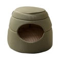 thumbnail image 2 of Cama para gatos multiusos, acogedora y cómoda, para dormir, para gatitos, perros y gatos. Verde, 2 of 9