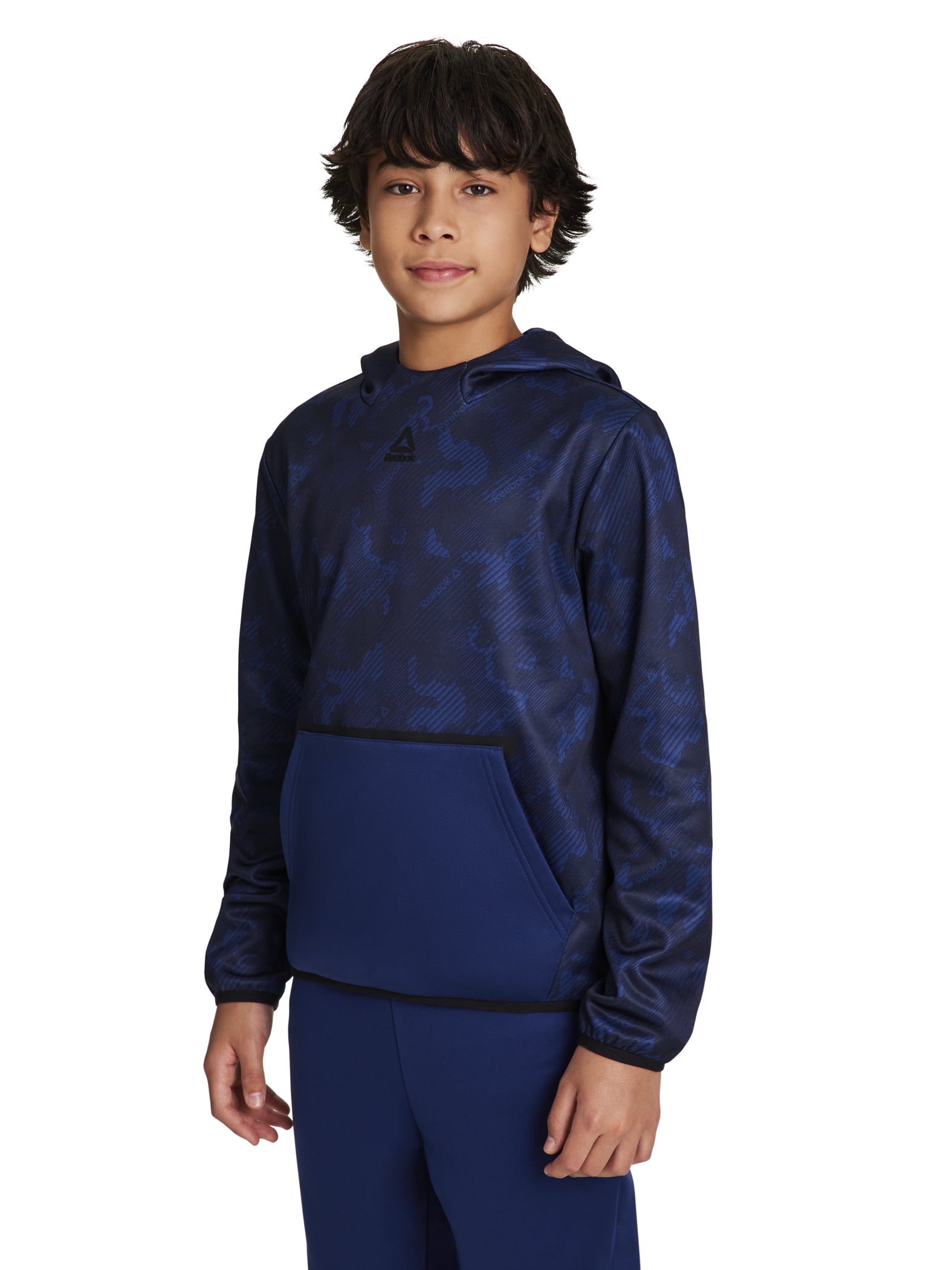Reebok Boy's Athletic Cool Down Fleece Hoodie, Sizes 4-18