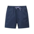 thumbnail image 4 of QUDDERR Baby Toddlers Boys Shorts Cotton Ogger Shorts Solid Colors Elastic Active Shorts Pants 2T 3T 4T 6Y 7Y 8Y, 4 of 8