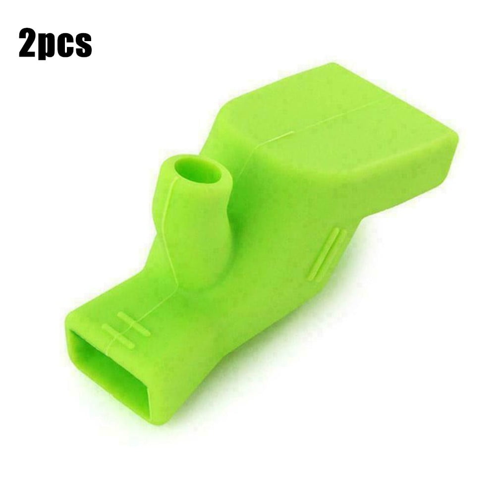 2pc Silicone Kitchen Watersaving Extension Tap Filter Nozzle Faucet Extender