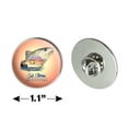 thumbnail image 4 of Gulf Stream Outfitters Red Snapper Redfish Ocean Fishing Metal 1.1" Tie Tack Hat Lapel Pin Pinback, 4 of 6