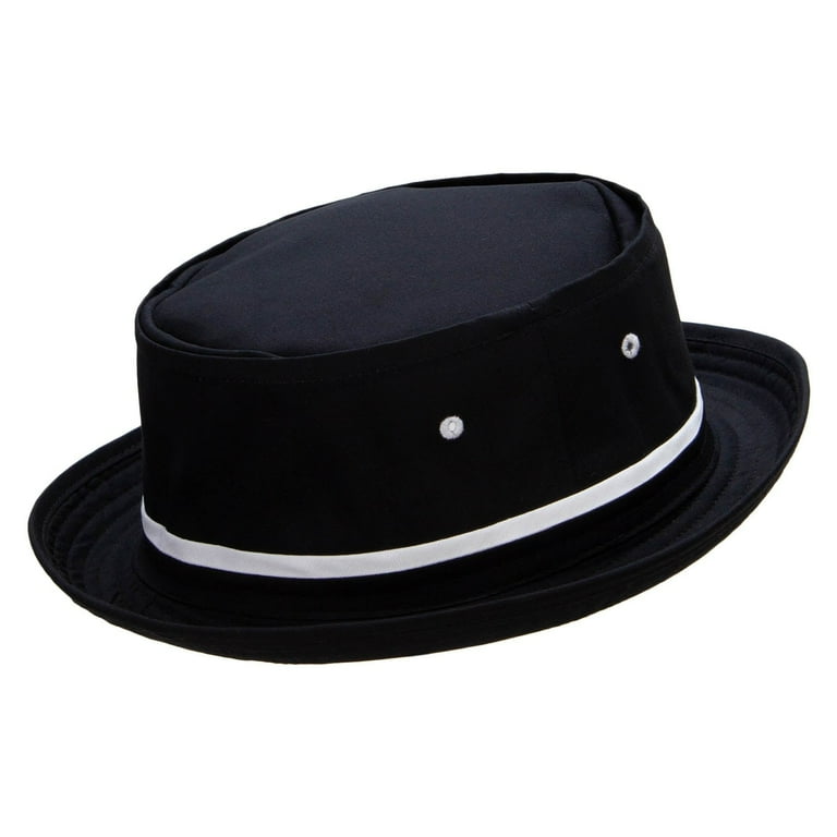 Big Size Roll Up Bucket Hat - Black White XL-2XL - Walmart.com