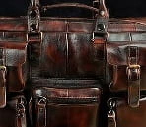 RKXQT Briefcases For Men Original leather Men Handbag Business Briefcase Commercia Document Laptop Case Design Male Attache Portfolio Bag
