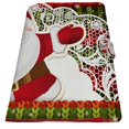 thumbnail image 2 of PKQWTM Red Christmas Santa Claus Winter Snowflakes Book Cover Book Protector Book Sleeve Book Pouch Book Bag 6x9 inch, 2 of 4