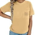 thumbnail image 5 of Women's Maternity Nursing T-Shirts with Zipper and Pocket Comfortable Breastfeeding Tops for Postpartum and Pregnancy, 5 of 8