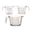 11.83oz+16.91oz+33.81oz, variant on 3PCS 33.81oz Borosilicate Glass Measuring Cups, High-Temp Resistant Scaled Handle, Oven/Microwave/Dishwasher/Refrigerator Safe