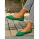 thumbnail image 2 of Spring/autumn Fashionable Black Ladies Flat Pointed Toe Shoes, Versatile, 2 of 4