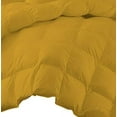 thumbnail image 3 of 500-TC Egyptian Cotton All Season Comforter for Adults King Size 90" x 104" Inches, 1pc Comforter Box Stitched with 4 Corner Tabs, 300 GSM Comforter, (Gold), 3 of 7