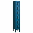 thumbnail image 3 of Salsbury Industries 76162BL-U 12 in. W x 78 in. H x 12 in. D Six Tier Box Style-Double Tier-1 Wide-Blue-Unassembled, 3 of 4