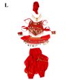 thumbnail image 1 of Pantalones largos de danza del vientre para niñas y niños, accesorios de moda (L), 1 of 10