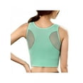 thumbnail image 2 of Womens High Impact Sports Bras Longline Sports Bra Racerback Crop Top Running Bra Workout Running Crop Tops Longline Yoga Bra, 2 of 5