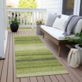 thumbnail image 6 of Addison Rugs Chantille Indoor/Outdoor Transitional Stripes Lime Washable Runner Rug, 2'3" x 7'6", 6 of 6