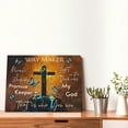 thumbnail image 2 of Christian Canvas Wall Art Bible Verse Wall Art Christian Wall Art Religious Wall Art Scripture Wall Art Bible Verses Wall Decor Inspirational Wall Art For Office Christian Posters 12x16inch, 2 of 6