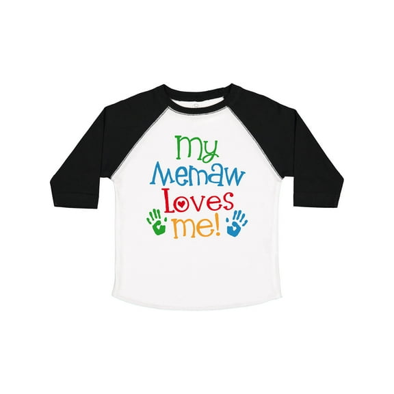 Inktastic My Memaw Loves Me Boys or Girls Toddler T-Shirt