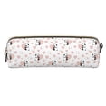 thumbnail image 2 of Ratiio Heart Panda Pattern Leather Pencil Case, Pencil Pouch with Durable Zipper, Compact and Stylish Organizer for Stationery, Art Supplies, Travel Essentials, 2 of 8
