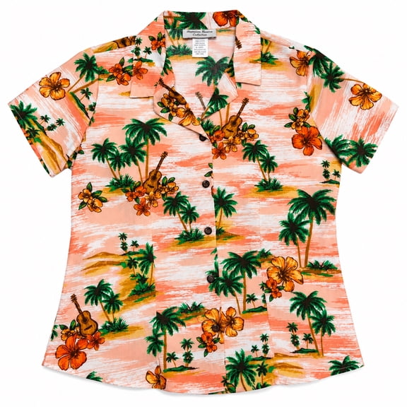 Bishop St Women's Rayon Camp Shirt