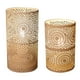 thumbnail image 1 of Lámpara de arte del hierro con farol LED de 2 uds., lámpara para dormitorio con Yuyangstore Lámpara de escritorio decorativa, 1 of 8