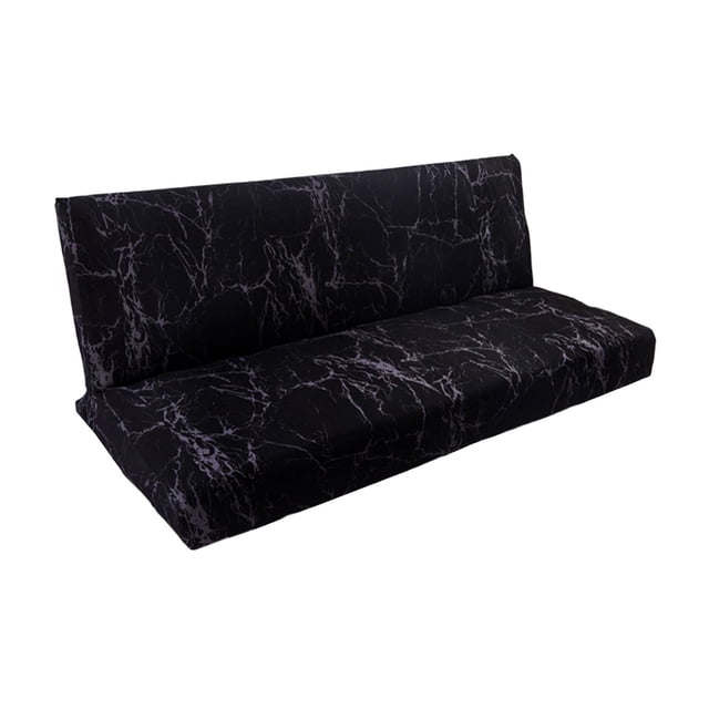 Funda de sofá Funda de Futón Sin Brazos, Funda de Sofá Plegable, Muebles de Protección de Sofá Elásticos para Sofá Cama de Futón Plegable Sin Reposabrazos , B