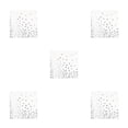 thumbnail image 3 of Advancent 20 hojas de servilletas, toallas de papel occidentales, 33x33cm, adornos de de lunares dorados y plateados, vajilla de fiesta para Type2 NO2, 3 of 6