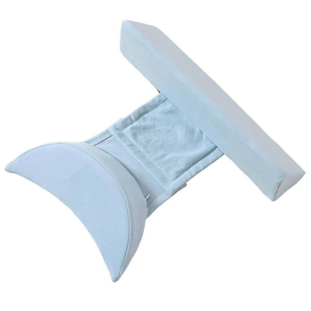 Side Sleeping Backrest Pillow for Room Home Use with Adjustable Support and Breathable Comfort — Removable Cover and Soft PP Fill for Fixed Side Positioning and Cozy Rest