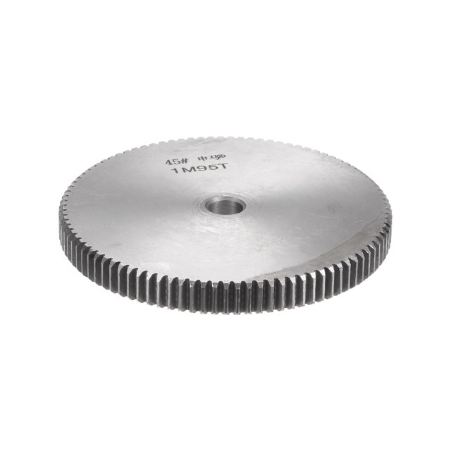 Recto Espuela Engranaje Unique Bargains 10mm Interior Diámetro 95T 1 Módulo 45# Acero Endurecido Motor Recto Engranaje Diferencial RC Repuesto Pieza