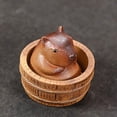 thumbnail image 4 of Figura de mascota de té en miniatura de capibara de arcilla Qianly, modelo de mascota de té de kung fu, lindos accesorios, manualidades de bricolaje, recuerdo para estante de sala de yoga,, 4 of 7