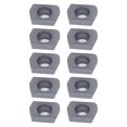 thumbnail image 1 of Herramienta de torneado de madera, 10 piezas de insertos de torneado de carburo, cortador de fresado, insertos de torneado de carburo compactos y livianos, 1 of 8