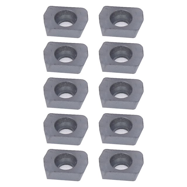 Herramienta de torneado de madera, 10 piezas de insertos de torneado de carburo, cortador de fresado, insertos de torneado de carburo compactos y livianos
