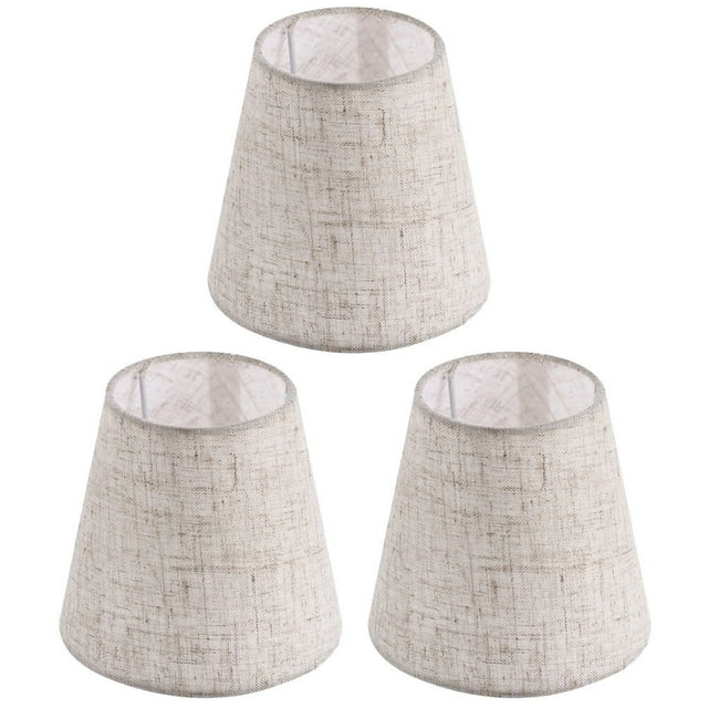 3pcs Elaborate Cloth Lampshades Exquisite Lamp Covers Home Lamp Accessories