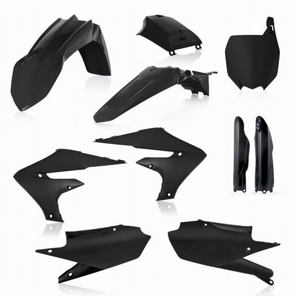 Acerbis 2736350001 Full Plastic Kit Black